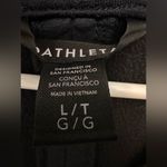 Athleta  Balance Romper Shorts Black One Piece Short Sleeve Photo 4