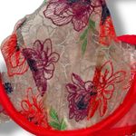 For Love & Lemons Shimmer Zinnia Embroidery Y2K Sheer Underwire Bra 36D NEW Size undefined Photo 6