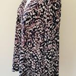 Liz Baker 27.  printed single button cardigan size xl Photo 3