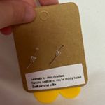 Handmade Chocolate Chip Cookies Earrings Yellow Photo 1