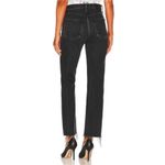 Moussy Northville High Waisted Straight Leg Jeans in Black Size 26 Photo 1