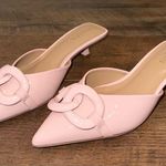 New Torgēis Augustina Kitten Heel Women's Pink Mules Size 8 Photo 6