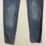 ZARA Distressed Skinny Jeans Basic Jeanswear Zipper Ankles Blue Faded Size 6 Photo 7