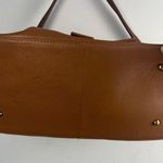 LENE Large Brown Leather and suede Hobo Bag/Shoulder Bag Photo 4