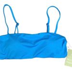 ANDIE Swim Top Sz M Blue Newport Bandeau Cottage Sporty Preppy Feminine Boho NWT Photo 2