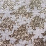 Sézane NWT Sezane Philomena in Ecru Gold Jacquard Bow A-line Mini Shift Dress 36 / US 4 Photo 3