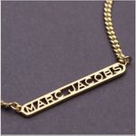 Marc Jacobs  Gold Necklace Photo 1