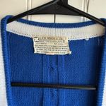 American Vintage Vintage 70s blue Cardigan Sweater Photo 1