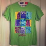 •Duck Dynasty• Neon Green Tshirt Blue Size L Photo 0