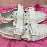 Burberry  Cotton and Leather Webb Sneakers size 38.5 Photo 6