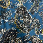 Allison Joy  Blue Paisley Blouse  Photo 1