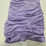 superdown  Vivienne Ruched Mini Dress in Lavender XS Photo 4