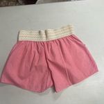 Twenty Second  22nd‎ Women’s Pink With Cream Lace Shorts Inseam 2.5” Photo 6