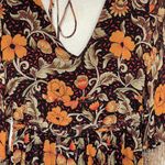 Anthropologie Verb Dress Small Boho Western Hippie Chic Festival Concert Party Evening Gypsy Photo 9