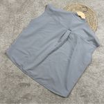 FIGS Women’s Rafaela Oversized Scrub Top Shortsleeve in Gray Size XL Photo 5