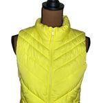 Gap warmest puffer neon yellow shooting star quilted winter vest size XS Photo 4