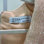 Mac Duggal  Sequined Cap Sleeved Fit & Flare Mini Dress In Porcelain 26306 Photo 7