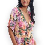 Nobody's Child Clementine Midi Dress Women's Size 10 Multi Color Floral Photo 12