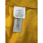 Madewell Split Sleeve Yellow Silk Belladonna Dress in Painted Carnations Size 8 Photo 2
