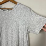 Free People Intimately Bodysuit Womens Large Gray Crew Neck Short Sleeve Light L Photo 4
