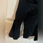 Drew  Anthropologie Navy Bell Sleeve Open Front Double Pocket Blazer Photo 2