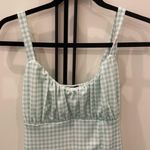 Missguided NWT  ruched bust plaid mini dress 8 Photo 1