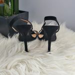 Boohoo Black Pointed Toe Slingback Strappy Heels 8 Photo 3