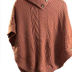 Talbots  Women’s Cable Knit Poncho/Cape - Size Small Photo 0