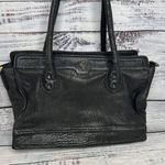 Cole Haan  Black Pebbled Leather Tote Shoulder Bag Satchel Purse Photo 0