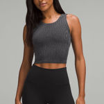 Lululemon  Ribbed Softstreme Cropped Tank Top Photo 0