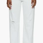 NWT Purple Brand Ripped Slim Fit Straight Leg Jeans Mid Rise Sz 26 $250 White Photo 0