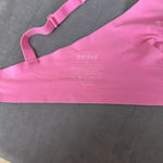 SKIMS Naked Plunge Wireless Bra Bright Pink XL Unlined Seamless Hook Back Photo 6