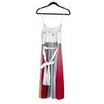 Alice + Olivia Vivienne Midi Dress with Rainbow Pleated Skirt and Tank Top Sz 8 Photo 5