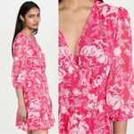 Ba&sh  Ulia Printed Wrap Mini Dress (Size Extra Small) NEW Photo 3