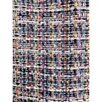 Bimba Y Lola Tweed Long Sleeve Asymmetrical Button Blazer Jacket Multi Women's M Blue Size M Photo 7