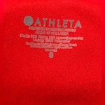 Athleta  swimsuit one piece loop back in red sz S Photo 3