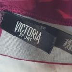 PINK - Victoria's Secret 𝅺Victoria Sport vs burgundy logo band sport bra Size M Photo 2
