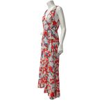Maaji  Women's Sleeveless V-neck Waist Tie Wrap Dress Floral Print one size Photo 2