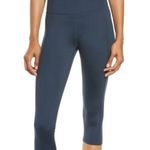 Girlfriend Collective High Waist Capri Leggings in Midnight Navy Photo 1