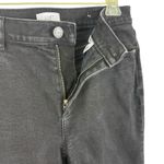 Loft  Black Cotton Mid Rise Bootcut Jeans Size 10 Photo 2