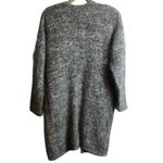 Elliatt  Gray and White Open Cardigan Photo 1