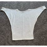 White Birch  Women's White Open Knit Oversized Top Size Large‎ Photo 8