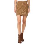 Free People | ‘Oh Snap’ Button Front Mini Skirt Photo 5