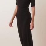 Marine layer  Lexi Mockneck Rib Midi Dress Photo 6