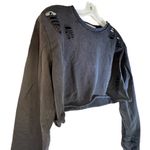 Emma & Sam Emma &‎ Sam Destroyed Crop Shirt Photo 1