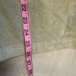 ZARA  Women Size 2 Sage Green Corduroy Pockets Casual Trouser Pants‎ Photo 6