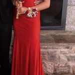 red prom dress kissprom Size 00 Photo 0