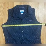 Columbia Women’s Large PFG navy & wht Polka Dot sports dress w/tie around belt Photo 9