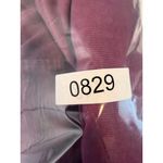 Lands' End  Women’s Corduroy‎ Blazer Size 12 Purple Fuschia Jacket Pockets Casual Photo 10