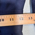 Philippe Perisse Navy Blue Wool Blend Trench Style Romper Womens M Belted Preppy Size M Photo 10